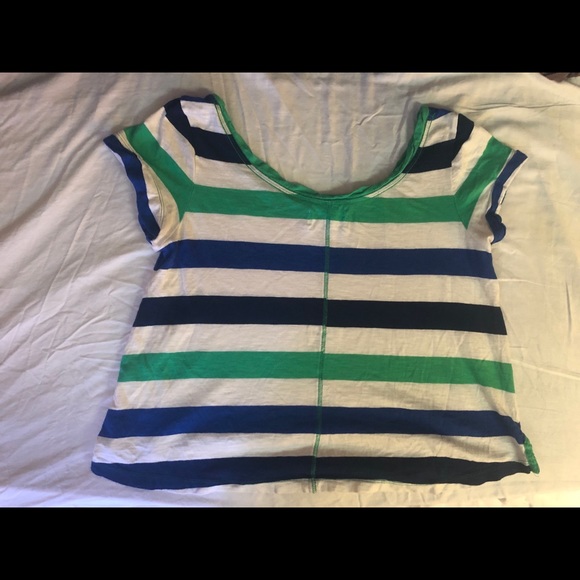 Abercrombie & Fitch striped crop top - Picture 3 of 3